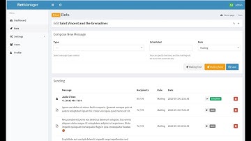 BotMan - Create and Sendin message for Telegram bot