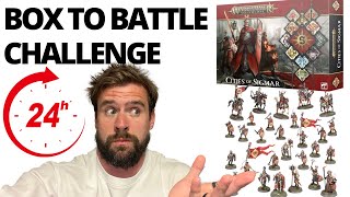 24hr Challenge | Box To Battle Ready | Brand New Cities Of Sigmar.