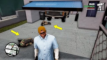 Rockstar, explain this bug (Patch 1.04) GTA SA Definitive Edition