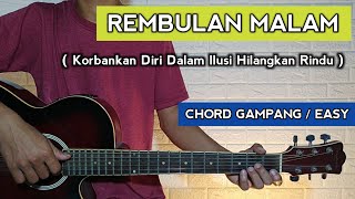  Tutorial Gitar REMBULAN MALAM - Arief Chord Gampang Easy