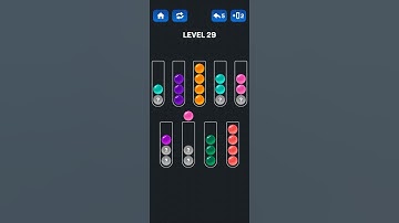 Ball Sort Puzzle level 29  - Ball Sort Color - Puzzle Game, All Levels, playlist, Zego Studio