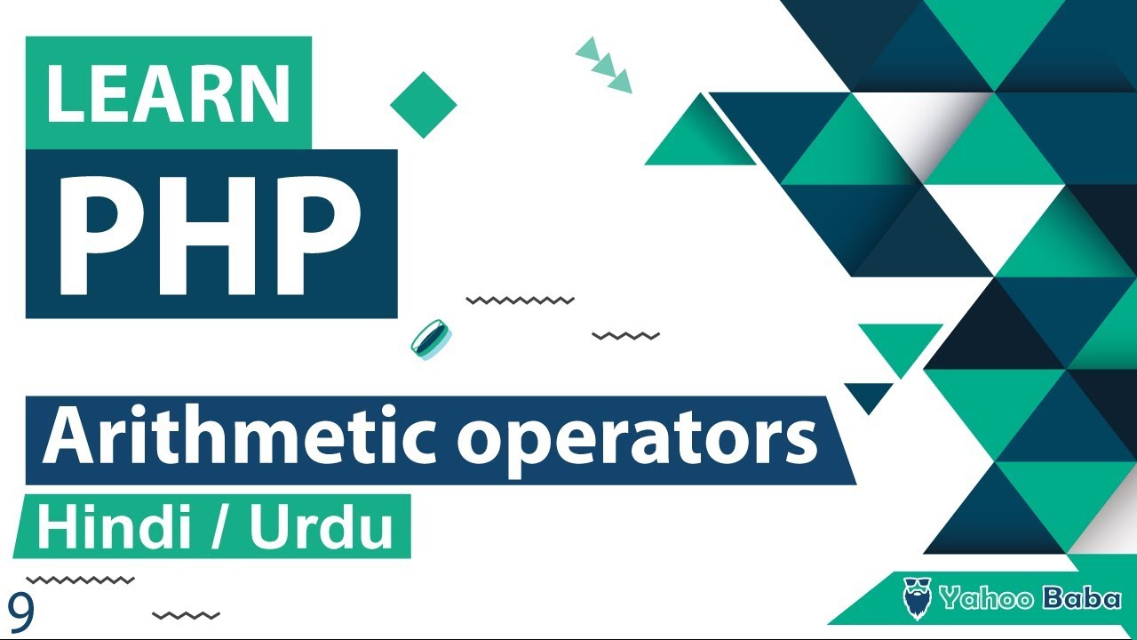 php operator  Update New  PHP Arithmetic Operators Tutorial in Hindi / Urdu