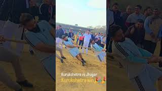 uhbvnl game kurukshetra win 🎉🎉🎉🎉#uhbvn #dhbvn #games #thugofwar#shortvideo #short 🥇🥇