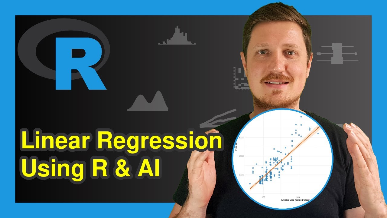 Множественная линейная регрессия в R с использованием Julius AI (пример)