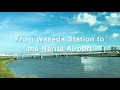 Japan vlog/ From Waseda to Narita/ Cheapest Way/ Without BGM/ Tokyo Ambience@clarieinJapan