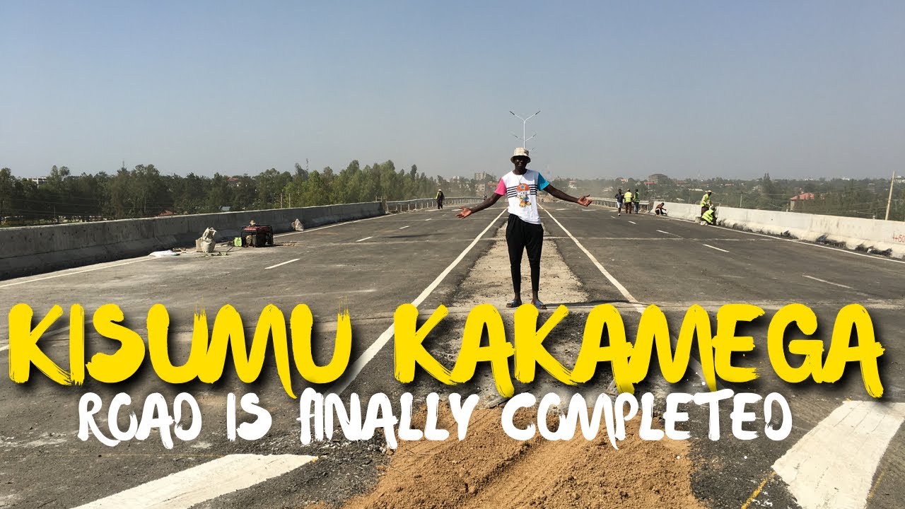 Kisumu kakamega(Kisumu express way) road is finally completed YouTube