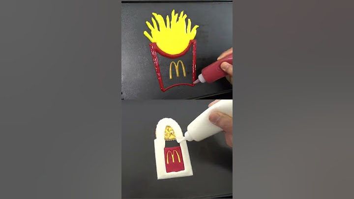 McDonald's Fries or Hash Browns ? Pancake Art Challenge #shorts