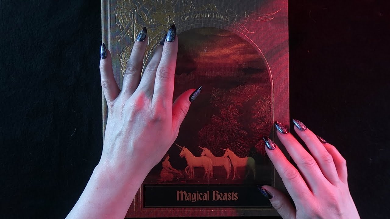 ASMR Enchanted World ⭐ Book Reading and Page Flipping for SLEEP 💤🌙