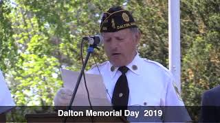 Dalton Memorial Day 2019