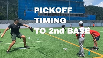 How to Get The Timing Right on Pickoffs to Second Base