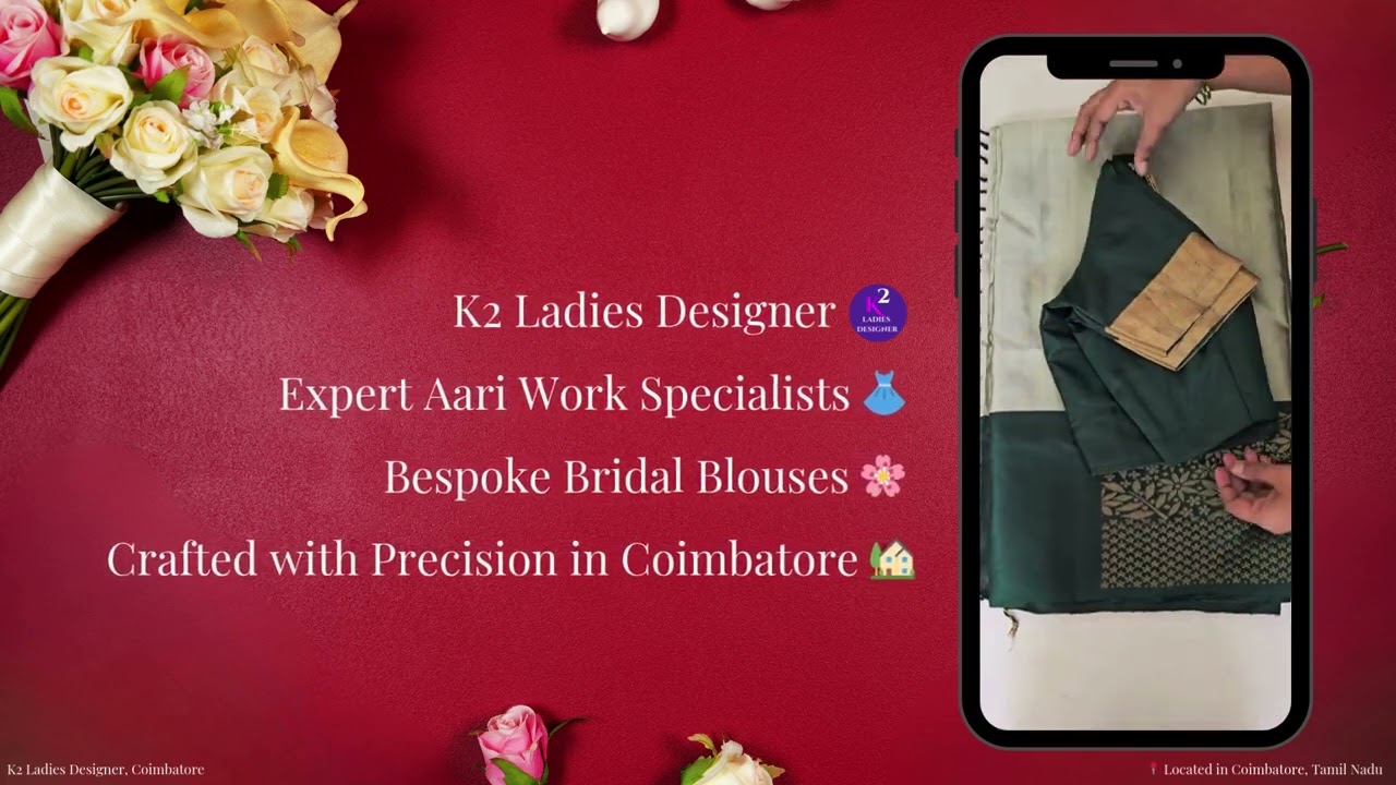 👰 Designer Bridal Blouses | K2 Ladies Designer Coimbatore
