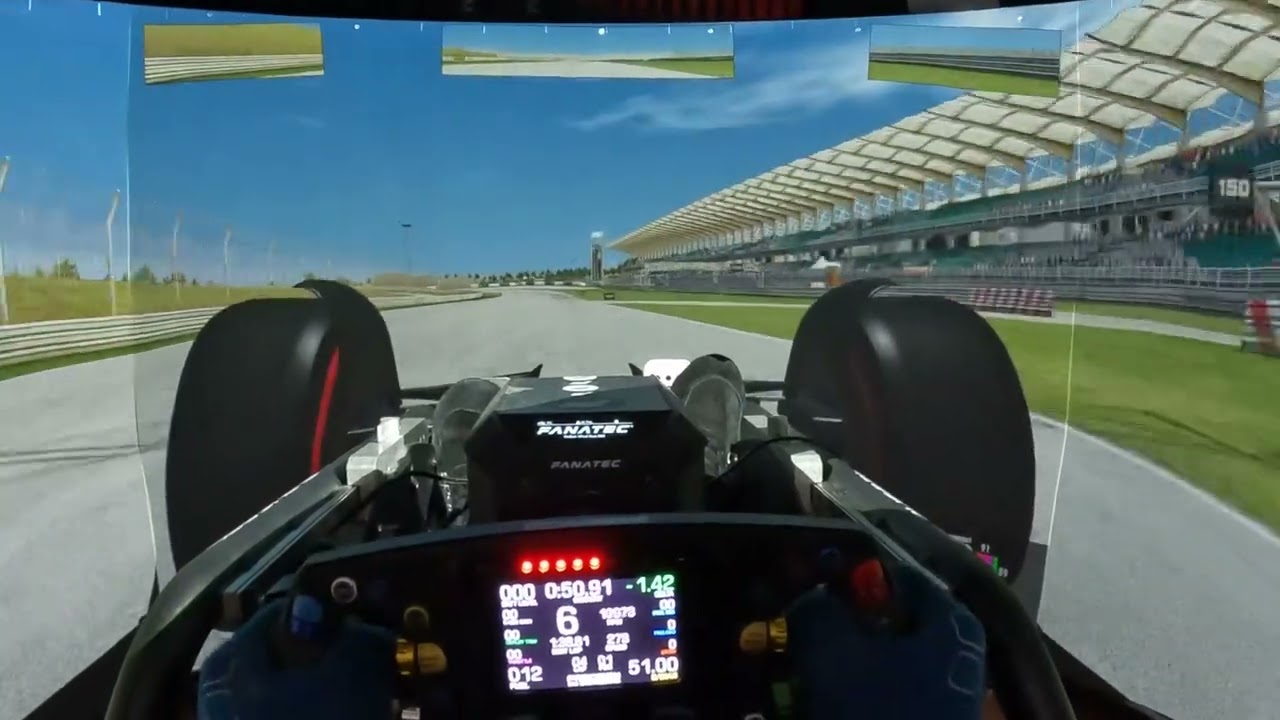Onboard Sepang, Malaysia, Formula Pro, rFactor 2