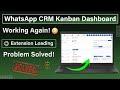 whatsapp crm bulk message sender | wacrm extension | automate WhatsApp messages with CRM extension