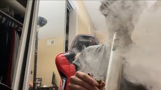 huge fatal bong rip + a couple fat wab tokes in my chones while my little brother plays fortnite!