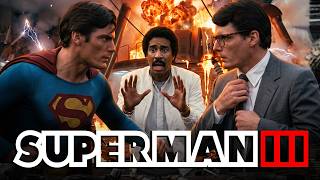 SUPERMAN III (1983) - Superman vs. the fearsome Colombian coffee industries