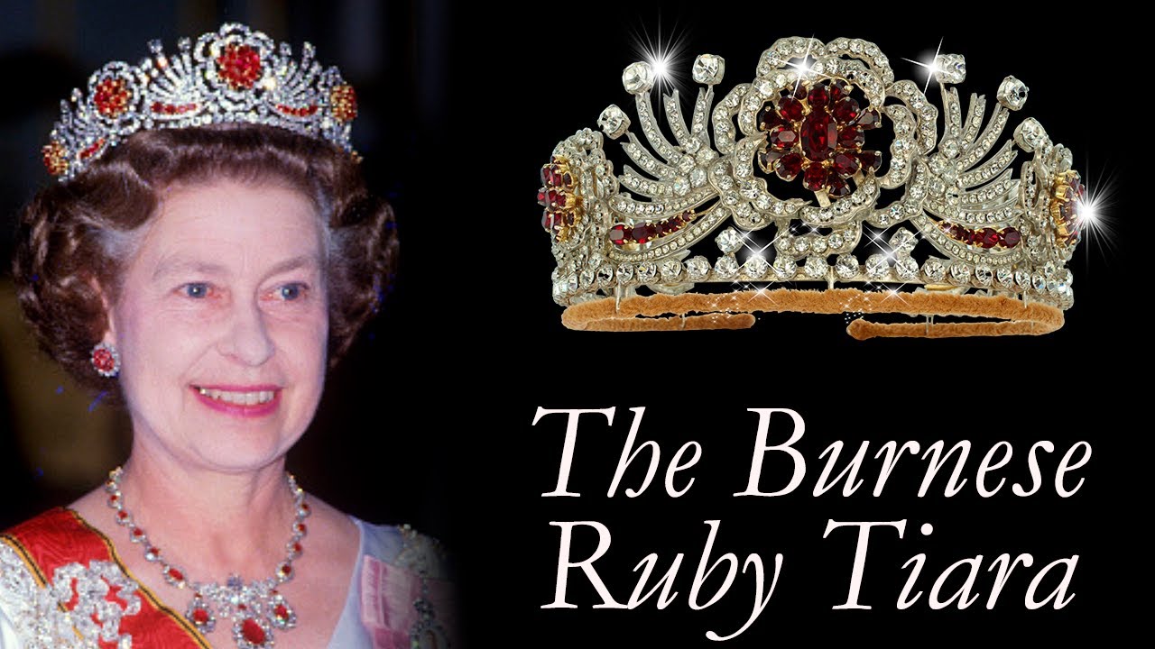 Royal Resplendence Unveiling Queen Elizabeth's Burmese Ruby Tiara