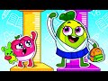 Baby wants to go to school too! Big or small challenge for kids