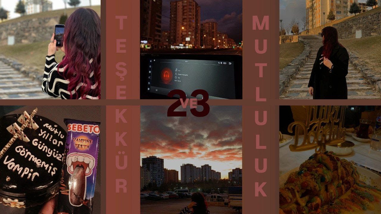 23 Yaş Hediyelerimi Açıyorum🛍💕/Nice güzel senelere🎂🎈