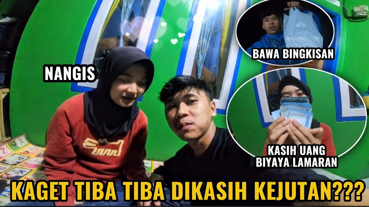 NEKAD DATENGIN CEWEK TENGAH MALAM‼️KAGET TIBA TIBA DIKASIH KEJUTAN  SAMPE NANGIS⁉️