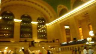 Announcements echo off the walls in Grand Central Terminal