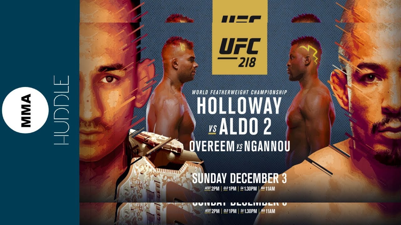 UFC 218 Holloway vs Aldo 2 preview and YOUR questions - YouTube