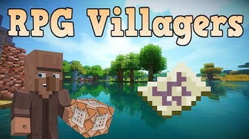 Minecraft: Bedrock Edition/Xbox One/MCPE | RPG Villagers Command Block Tutorial