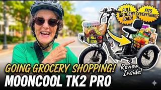 Mooncool TK2 Pro: The E Trike That Makes Running Errands Easy Again!