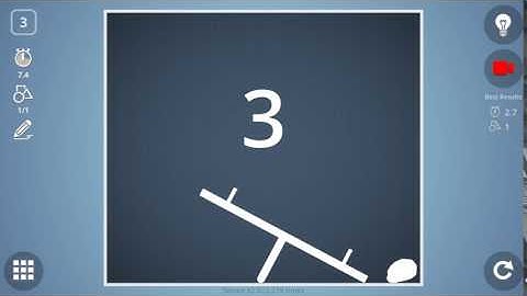 Check out how I solved level 3 in Brain It On! #BrainItOn