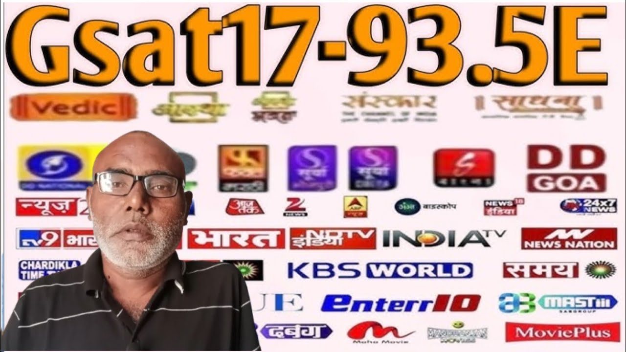 gsat 17 93e c band dish setting✅gsat17 @ 93°e update💯g-sat 17-93e channel list 2025