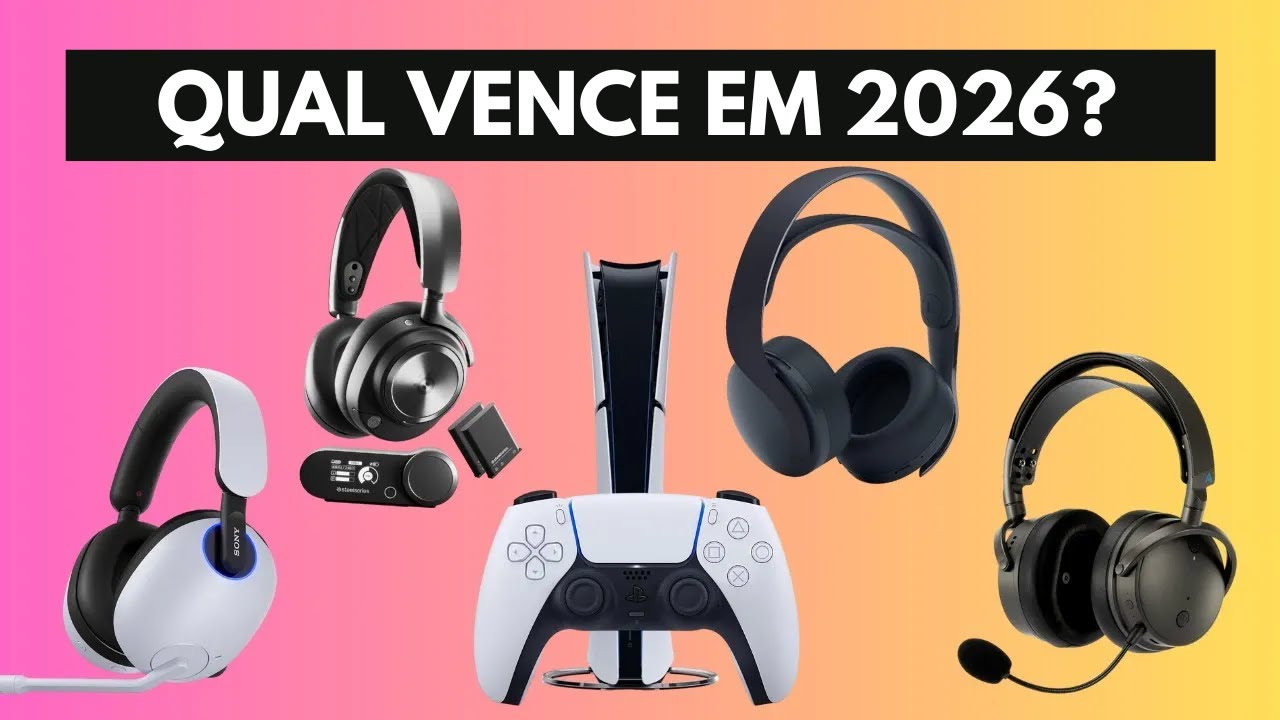 Os 5 Melhores Headsets para PS5 em 2026 – Guia Completo - YouTube