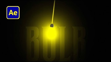 Light Bulb Pendulum Animation in After Effects 2026 | Text Reveal Tutorial