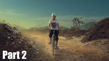 Deep Brown Color Grading Photoshop Manipulation Tutorial Part2