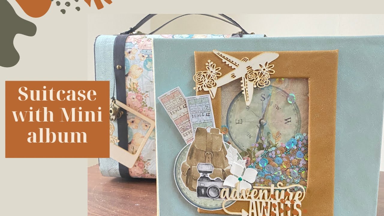 Mintay Wanderlust Suitcase with Mini Album| 