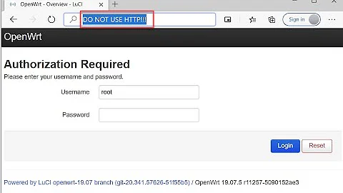 How to enable HTTPS for OpenWRT Web GUI