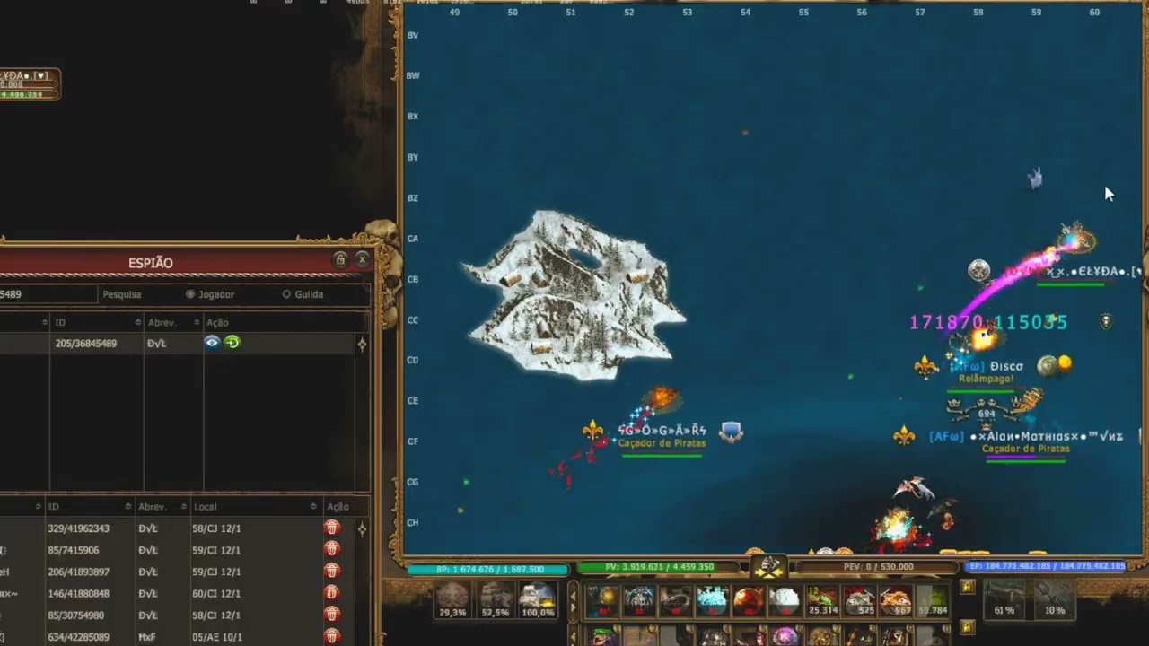 Seafight AFw vs Dvl por el llanto de trueno de hxf buscando amigos ya que hxf se extinguio