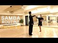 [SAMBA] 삼바순서 - B | 정희정 & 조유진 | SAMBA Basic Routine - B