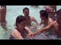 Kissing the stingray and a backrub too