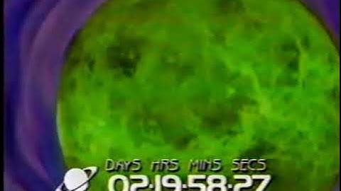 SciFi sounds 🔭 to geek out to - Sci Fi Channel Launch Countdown - 02:20:03:07 to 02:18:06:07 | 1992