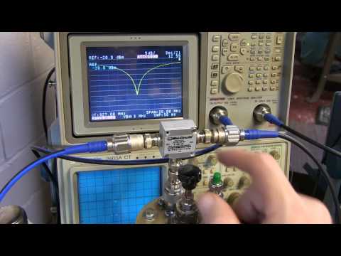 #248: Tune Bandpass Cavity Filter using Return Loss w Directional Coupler