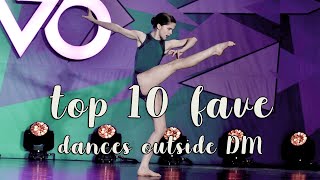My Top 10 Dances outside the Show