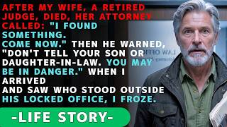 My Late Judge Wife's Attorney Whispered, Don't Tell Your Son or Daughter-in-Law—Then I Froze...
