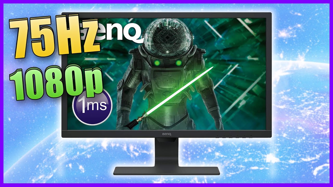 BenQ GL2480 Test 2025 | TN 75Hz 1ms 1080p