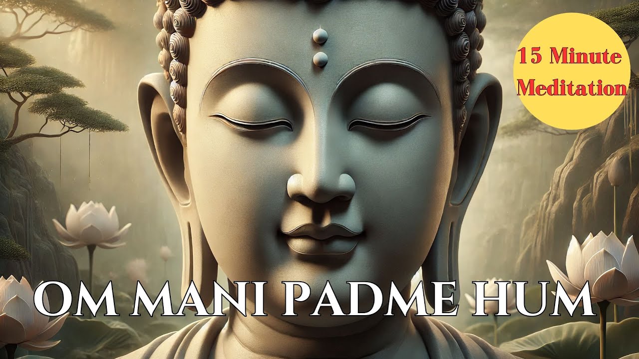 15 Minute Om Mani Padme Hum Meditation | Deep Tibetan Chant for Inner ...
