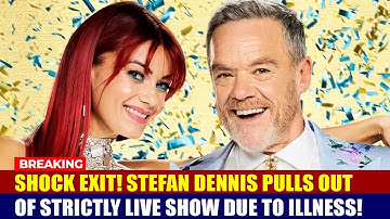 Strictly Shocker: Stefan Dennis pulls out of Strictly Come Dancing live show due to illness!