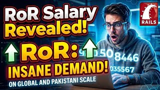 Ruby on Rails Developer Salary in Pakistan + Remote Jobs 2026 | RoR Career Guide #ruby4 #education