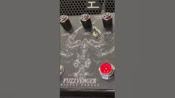 Occvlt Pedals Fuzzvenger pedal based on the Boss FZ-2 Hyper Fuzz
