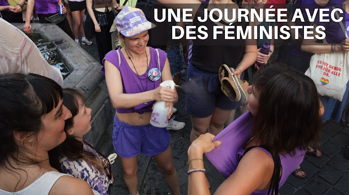 J'ai passé une journée avec des féministes