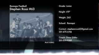 Stephen Rossi #63 Contact Info
