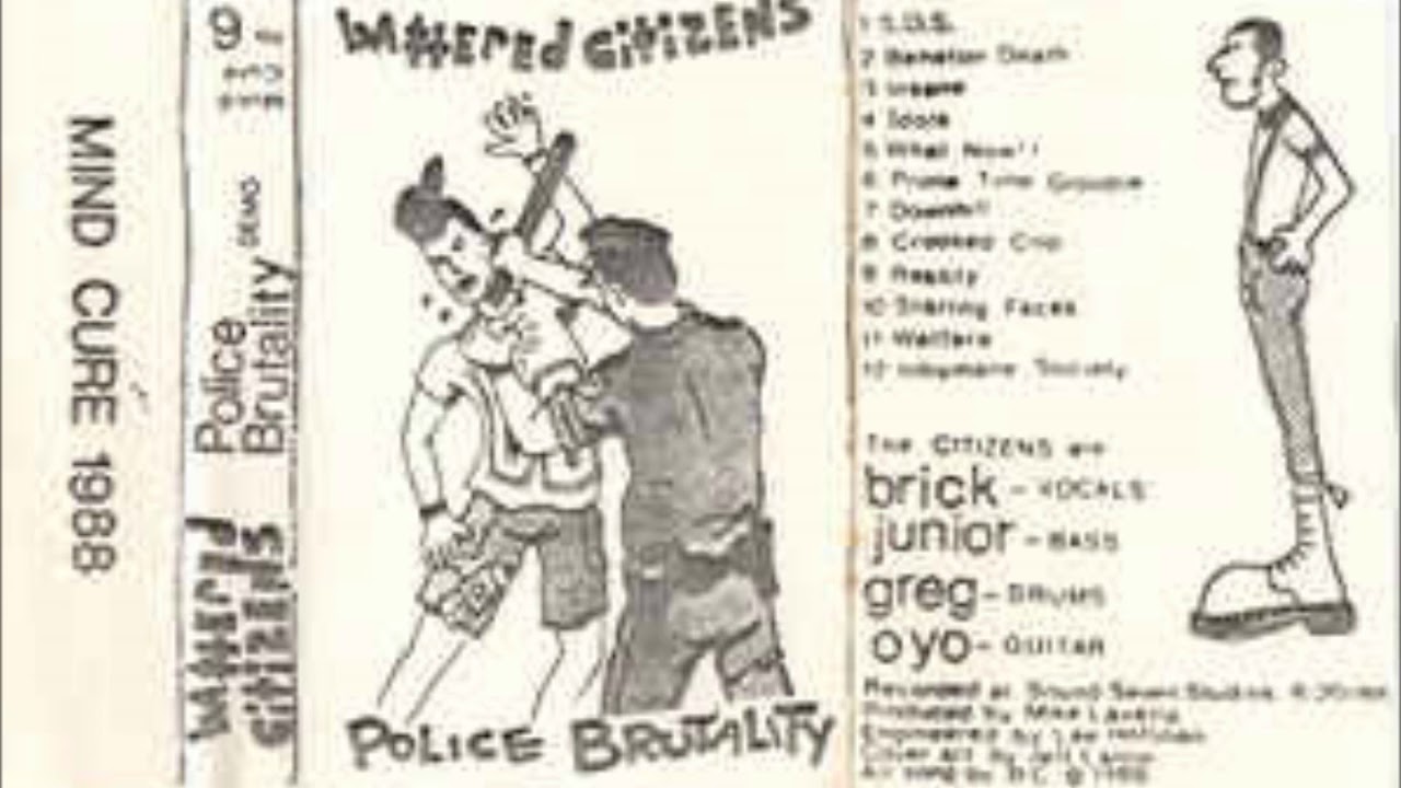Battered Citizens - Police Brutalty - Demo Tape 1988