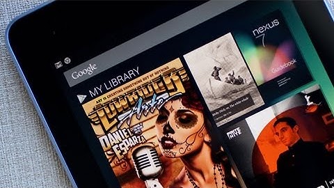 1st Generation Nexus 7 Boot Test Android 4.3 (JellyBean) 2013